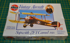 MAQUETTE SOPWITH  2F1  CAMEL  1918    AIRFIX  1/72  neuve