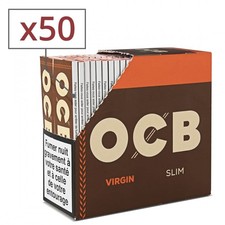 papier à rouler ocb slim virgin x 50