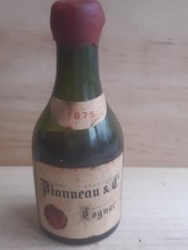 RARE mignonnette Cognac Pionneau & co 1875 Grande Fine Champagne mini bouteille