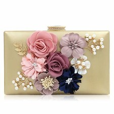 Pochette Sac Pochette Porte-Monnaie Femme Filles Femmes Soirée Mariée
