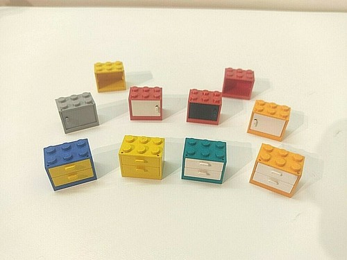 Lego conteneur rangement - lego, 2x3x2