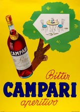 AFFICHE  POSTER      CAMPARI