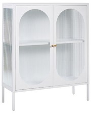 Armoire à Vitrine Blanche en