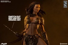 MACHIKO NOGUCHI Sideshow EXCLUSIVE Statue She-Predator Alien with small regluing