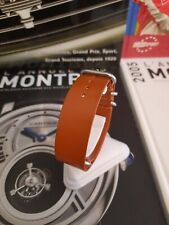 22MM ZULU BRACELET MARRON CLAIR NATO POUR MONTRE NEUF aussi Seiko, Citizen..