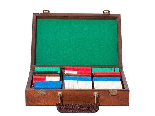 Vintage poker chip - chip, set