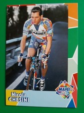 CYCLISME carte cycliste NICOLA CHESINI équipe MAPEI Quick-Step 2000