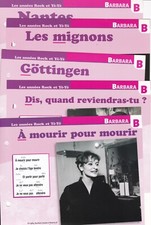 BARBARA - LOT 5 FICHES PLAISIR