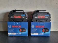 Lot 2 batteries Bosch Pro 18V ProCore 5.5 ah - Jamais utilisées [Neuf]