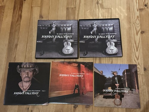 Johnny hallyday coffret livret - johnny,