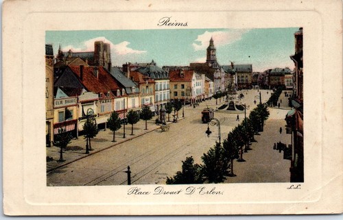 Reims carte postale - 51,