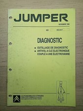 (346A) Manuel d'atelier CITROEN Jumper - Diagnostic outillage antivol a clé...