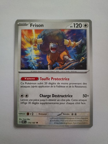 Carte pokémon frison - pokémon,