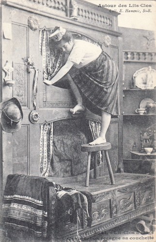 Carte postale ancienne scènes - postale,