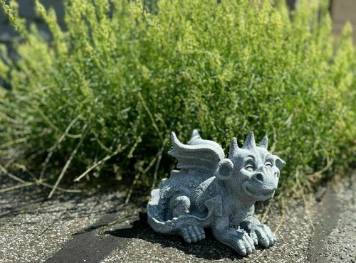 Sculpture pierre dragon - en,