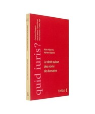 Le droit suisse des noms de