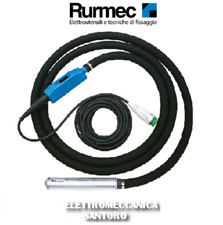 Aiguille Vibrante Vibromasseur R 50 Serie Silver RURMEC Ciment Béton