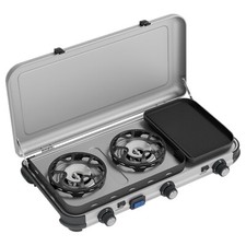 Campingaz Cuisine 2 Multi Cuisson Tout En Un GAZINIÈRE Camping Avec Gril NEUF