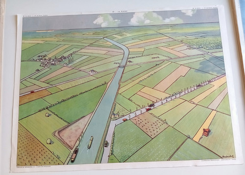 Affiche scolaire terrain - affiche,