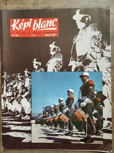 Képi blanc 243 juillet - blanc, n°243