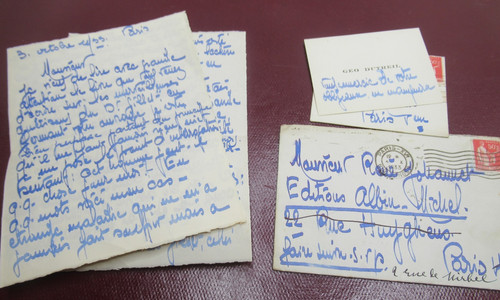 Geo dutheil autographe - dutheil,
