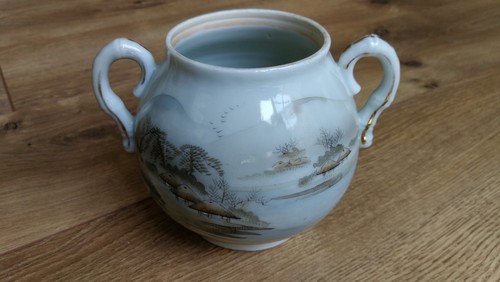 Vintage asian style - style, jar/vase