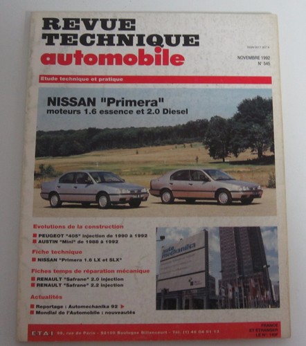 Revue technique automobile - , rta