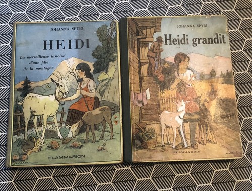 Anciens livres heidi - heidi, de