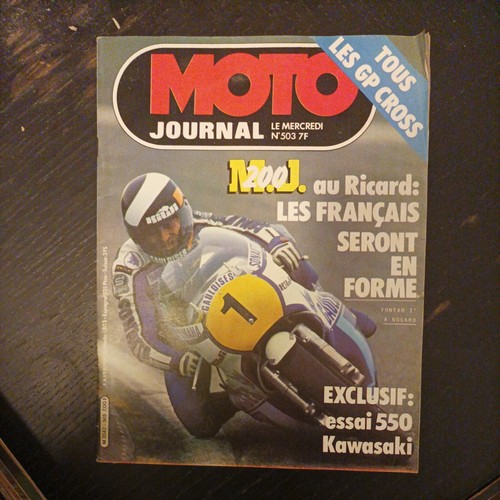 Moto journal 503 kawasaki gpz - moto,