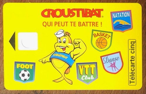 Telecarte croustibat réf - telecarte,