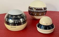 Space Age Ensemble Reveil RHYTHM-Calendrier Perpétuel -Minuteur 1970’