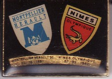 PINS MONTPELLIER / NIMES OLYMPIQUE CHAMPIONNAT 1991/92
