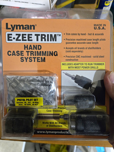 Lyman zee trim - lyman, e-zee