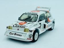STARTER MG METRO 6R4 GRB n°7 CLARION Rallye de Suede 1986 P. Eklung 1.43