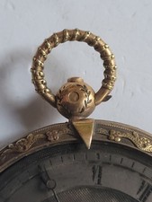 incomplete montre gousset a cle boitier OR  mouvement signé H LARESCHNE a PARIS