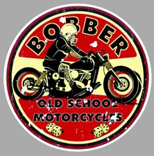 STICKER BOBBER BIKER HOT ROD