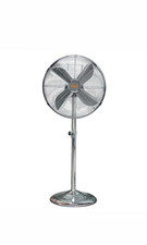Ventilateur Sur Pied Chromé