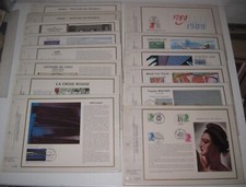 LOT DE 39 FEUILLETS CEF