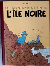 Album BD Tintin "L'île noire" Fac-similé EO couleurs de 1943 + DVD