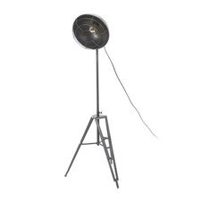 Lampadaire Industriel "Trépied" 124cm Gris