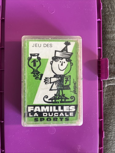 Jeu cartes familles - de, 7