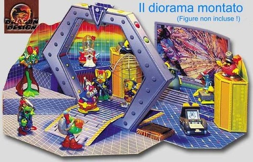 Kinder rare diorama - kinder, allemand