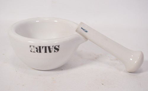 Mortier pharmacie vintage - mortier,