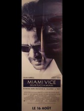 DEUX FLICS A MIAMI - Affiche Cinéma 60x160 cm PLIEE - CAP0352