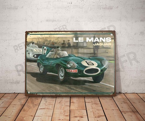 Plaque métal vintage - , jaguar