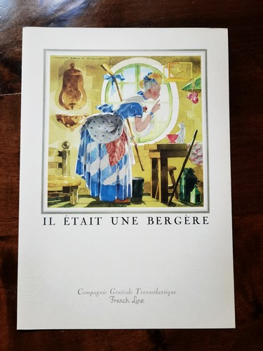 Menu paquebot liberté - libertÉ, ♦