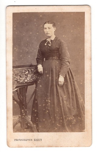 Antique cdv circa 1870s - cdv, l