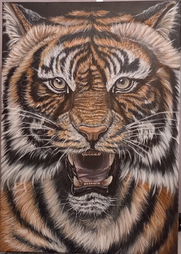 Superbe tableau tigre - superbe,