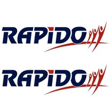 2 x RAPIDO 65cm x 19,6cm