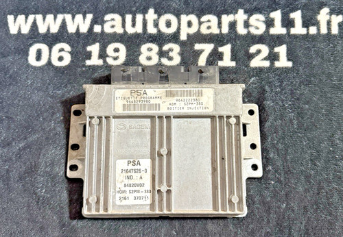 Calculateur moteur citroen - calculateur,